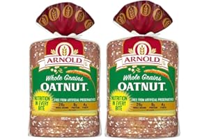 GENERIC Arnold Whole Grains Oatnut Bread - Delight for Healthy Living (24 oz, Pack of 2)