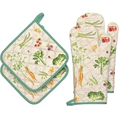 Image of Vegetables Oven Mitts and Pot Holders