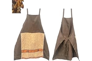 GKOPLUS Chef's Prank Apron 2025 - Ultimate Funny Gag Gift for Men with Hidden Surprise Pocket, Creative Novelty Apron for Kitchen Pranks & Practical Jokes