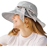 SOMALER Sun Hats for Women Roll-up Wide Brim Summer Beach Hat Foldable Floppy Cotton Hat