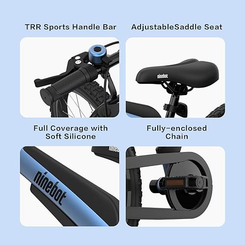 Segway Ninebot Kid's Bike for Boys and Girls, 18 inch with