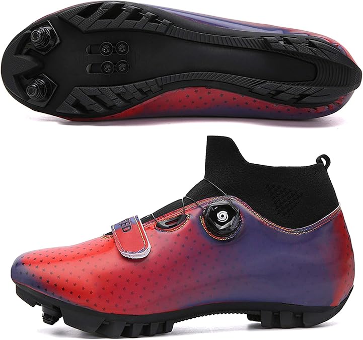 CGYJLNB Hightop Cycling Shoes for Men Women Road Bike