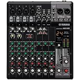Yamaha Mixer-Unpowered, Multicolored, 10-Input (MG10X CV)