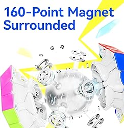 Bukefuno GAN Megaminx MagLev UV V2 Speed Magic Cube
