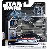 Star Wars Micro Galaxy Squadron SWJ0145 Pirate Snubfighter Official 7.5 cm Vehicle with Figure