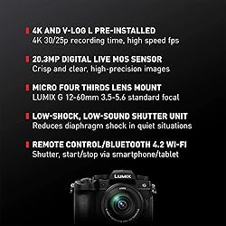 Panasonic LUMIX G95D 20.3 Megapixel Mirrorless