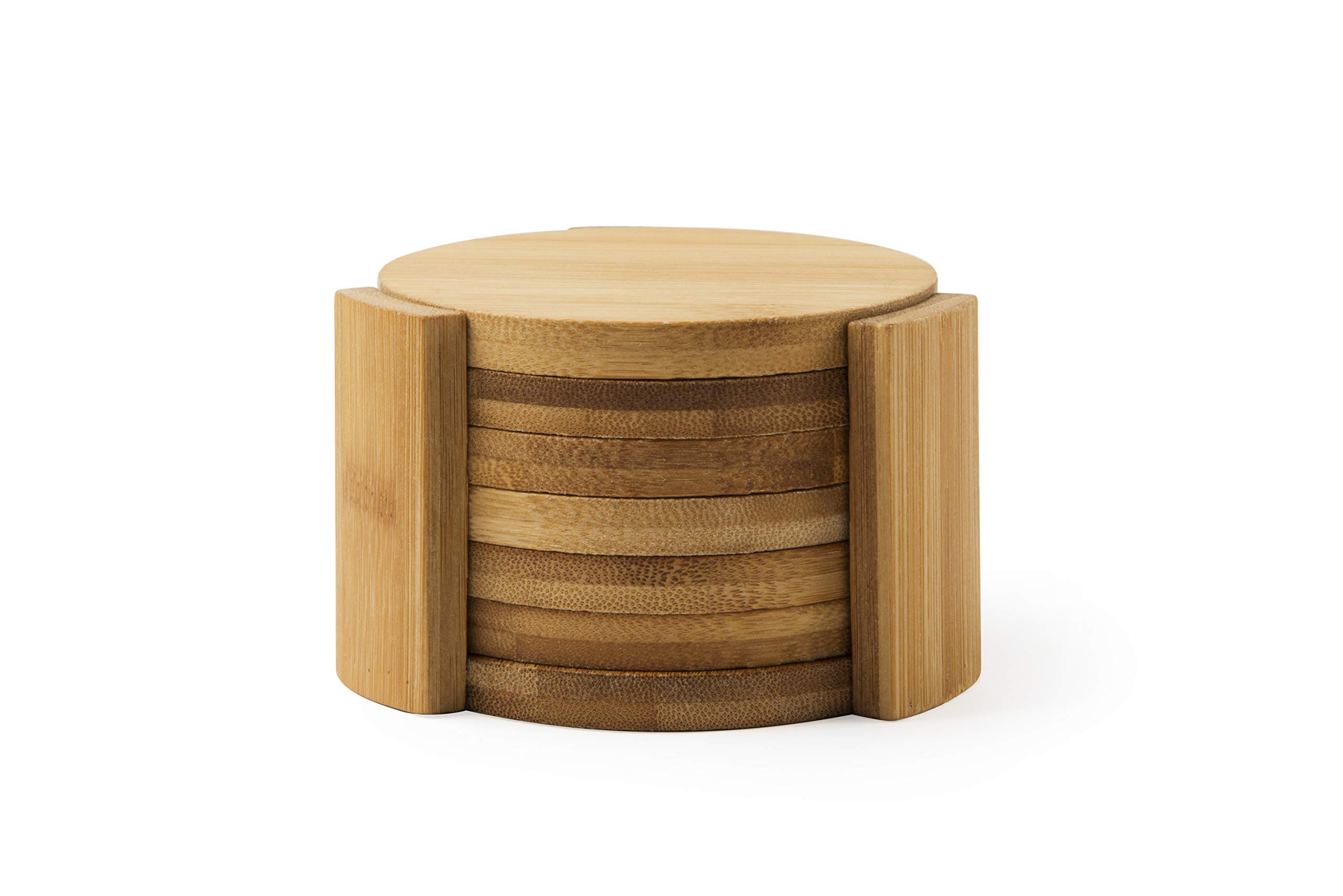Excelsa Set of 6 Bamboo Coasters D10 (64018)