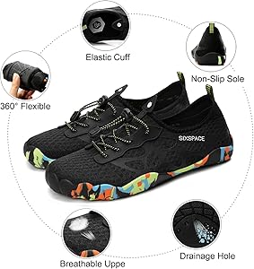 sixspace barefoot water shoes