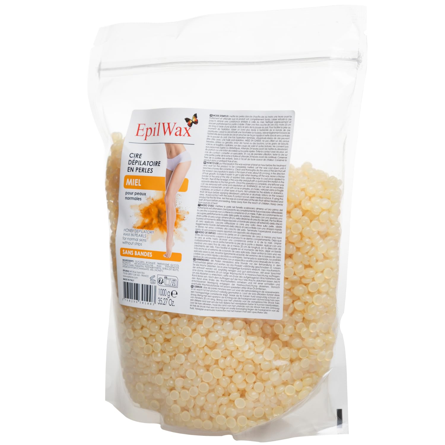 EPILWAX S.A.S - Wax Hot Reusable Honey 1kg