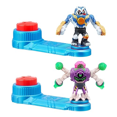 Akedo Versus Pack Miss Slither Vs Axel - Action Figure Con Controller, Gioco Di Battaglia Per Bambini - 5