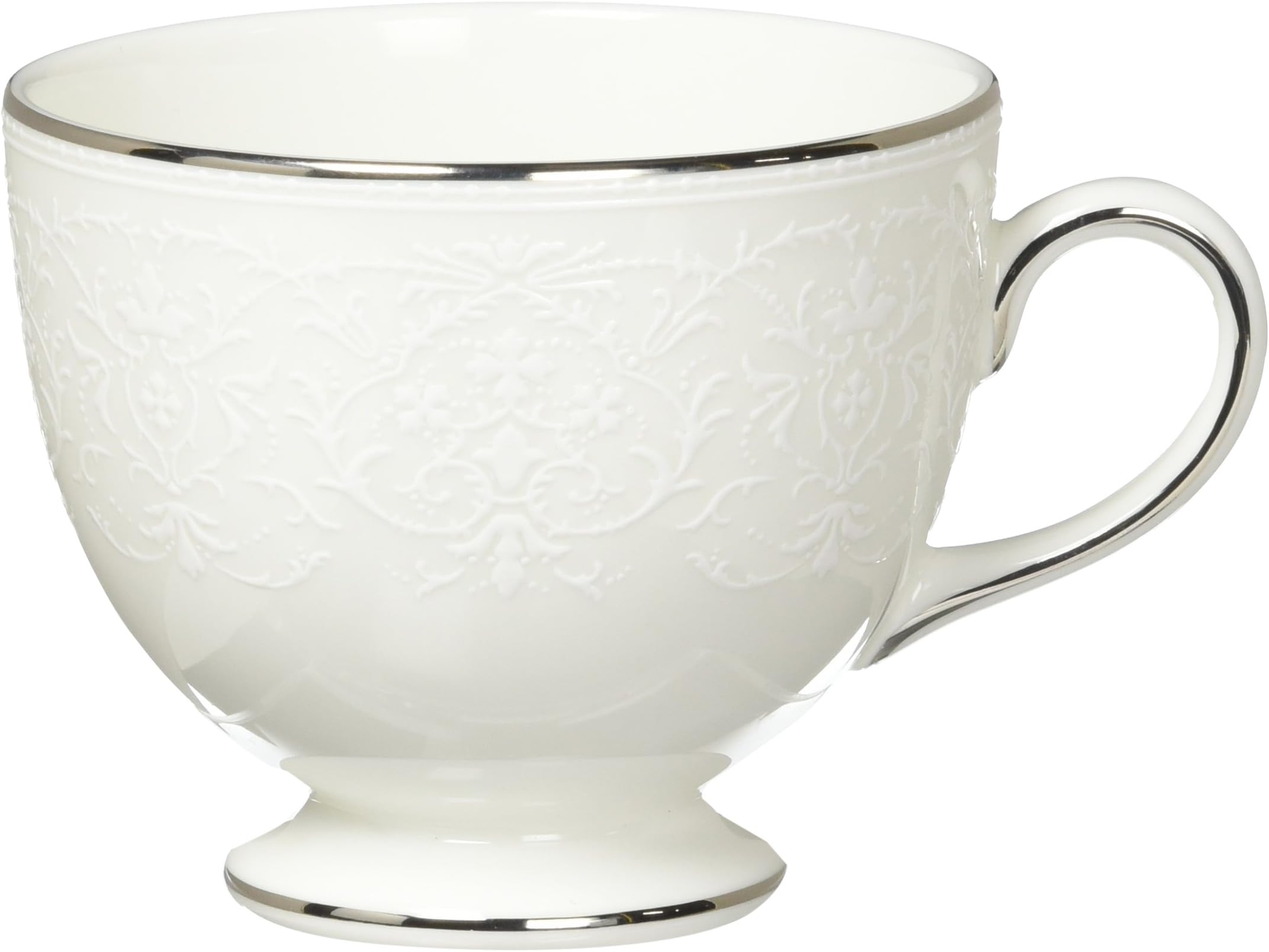 English Lace Wedgewood Fine Bone China Teacup Leigh