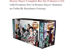 Demon Slayer Complete Box Set (Volumes 1-23) with Premium Part of Demon Slayer: Kimetsu no Yaiba By Koyoharu Gotouge