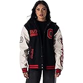 The Wild Collective Unisex Ohio State Varsity Jacket with Hood