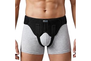 Tenbon Hernia Belts for Men - Groin Hernia Support for Men and Woman Medical Hernia Guard Inguinal Truss for Single/Double Sp