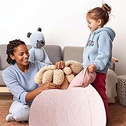 LPMOERA Bean Bag Chair Cover for Kids