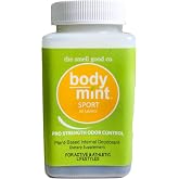 Body Mint Sport, Extra Strength Chlorophyll Deodorizing Supplement for Full Body Freshness, Aluminum-Free Plant-Based Internal Deodorant, Designed for Active and Athletic Lifestyles, 50 tabs