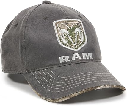 Amazon Com Outdoor Cap Dodge Ram Realtree Visor Edge Charcoal Camo Hunting Outdoor Hat Camera Photo