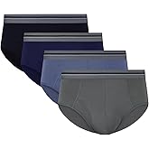 IMFREEMAN Men's Bamboo Briefs, Pouch Support, Moisture Wicking Breathable, Modal Briefs, Super Soft Comfort Underwear for Men