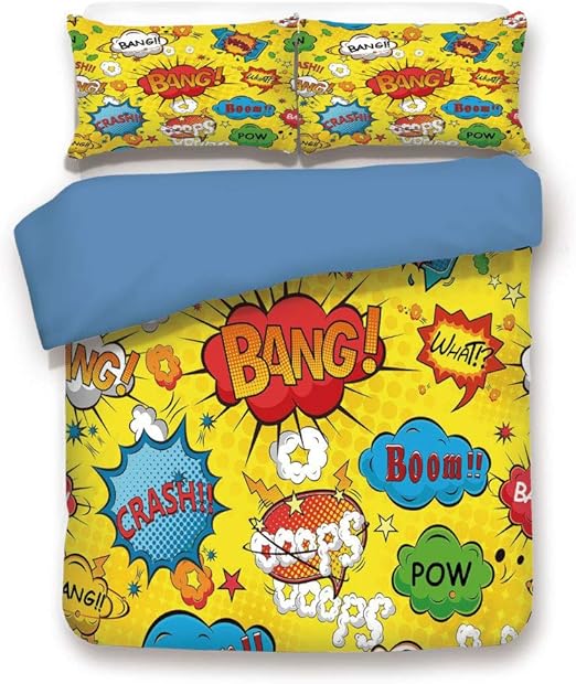 funky teenage bedding boy