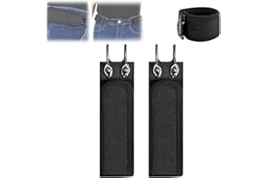 ABOUTYES Buckle-Less Belt Hook for Men, Tactical Metal Hook Elastic Belt, Unisex Invisible Waist Belt for Work and EDC