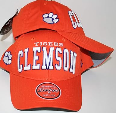 clemson tigers fitted hats