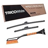 TRICO White 26" + 13" Extreme Weather Premium