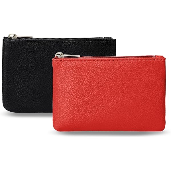 Amazon.com: Chelmon PU Leather Coin Purse Pouch Change Holder 