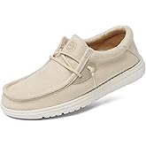Grand Attack Walking Shoes for Women-Slip On Loafers,Linen Work Boat Shoes,Comfort&Lightweight,for Home Shopping,Dating,Driving,Traveling Shoes
