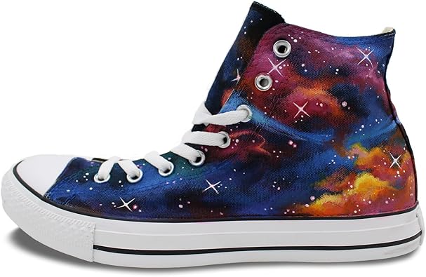 galaxy custom shoes