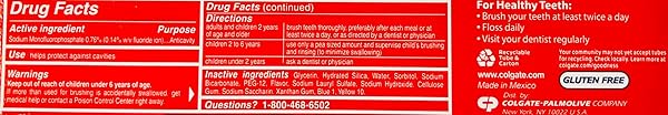 COLGATE SPARKLING WHITE WHITENING TOOTHPASTE, MINT – 4 OUNCE (6 PACK)