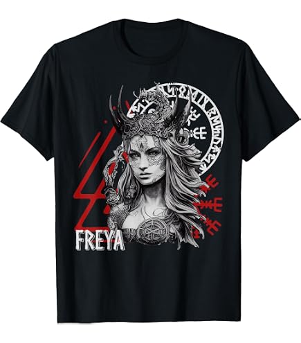 Amazon.com: Y'all Need Freya Viking Goddess T-Shirt : Clothing