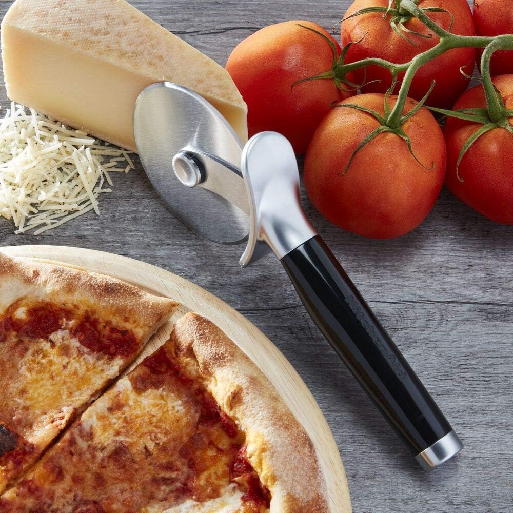 KitchenAid Classic Pizza Wheel, 9-Inch, Black: Kitchen & Dining