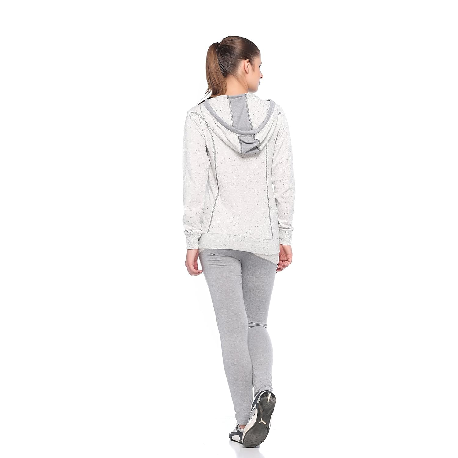 ex10sive women's off white tracksuit