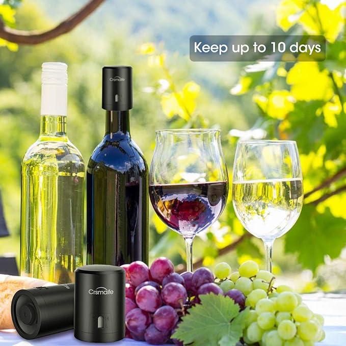 Compra Crsmaife - Tapón de vacío para Botella de Vino, para ...