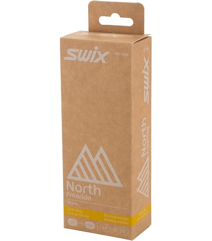Amazon.com : Swix North Speed Brick Cold Freeride Wax for Skis