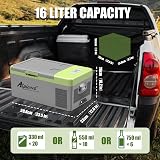Alpicool Y16T 15L Car Fridge Freezer 12V Portable Cooler for RV Truck Camper view 5
