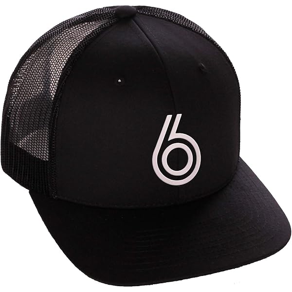 Structured Trucker Mesh Hat Custom Colors Letter F Initial Baseball Mid Profile  Black Charcoal White Navy