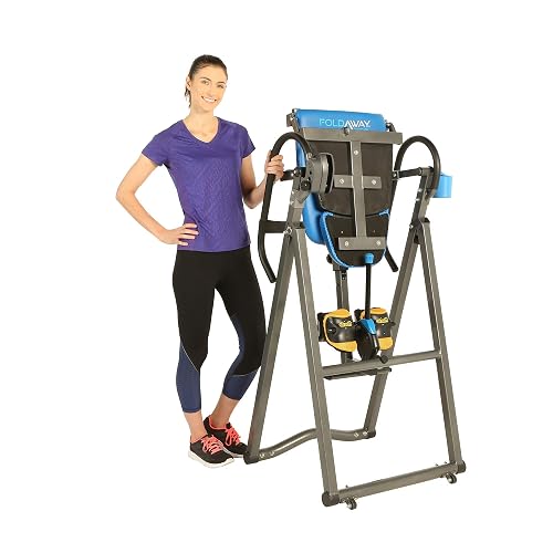 Exerpeutic 575SL Foldaway Mobile Inversion Table with Airsoft NO Pinch ...