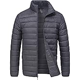 Rapoo Men's Puffer Jackets Lightweight Winter Jackets Coats Water Resistant Windproof Insulated