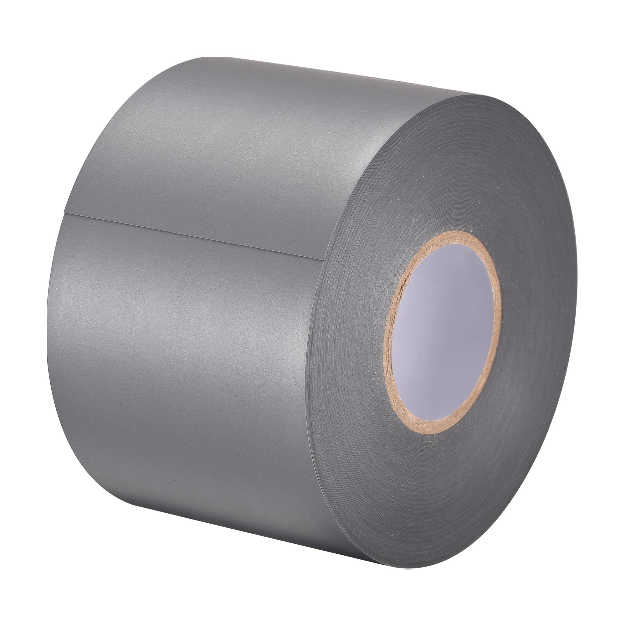 sourcing map Insulating Tape 80mm Width 26M Long 0.26mm Thick PVC Electrical Tape Grey