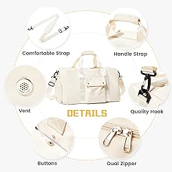 Travel Duffle Bag, Gym Bag with Shoe
