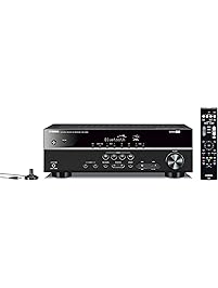 Yamaha RX-V383BL 5.1-Channel 4K Ultra HD AV Receiver with Bluetooth