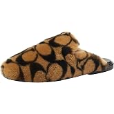 Coach Women's Signature Shearling Slippers