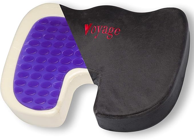 Amazon.com: Premium Purple Gel Chair Cushion for Pressure Relief