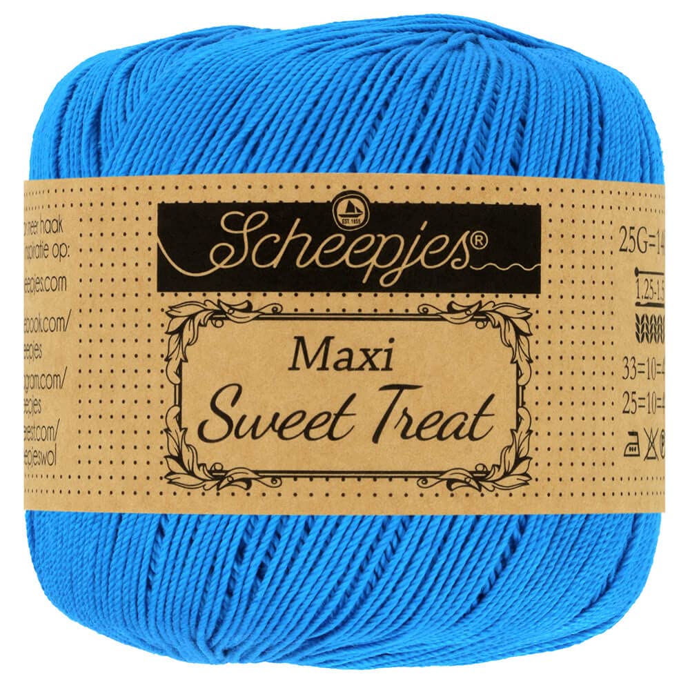 Scheepjes - Scheepjes Maxi Sweet Treat 215 Royal Blue Yarn - 1x25g