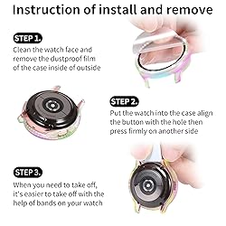 GEAK Compatible with Samsung Active 2 Watch Case