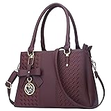 KKXIU 3 Zippered Compartments Purses and Handbags