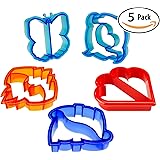 Crustigator BPA-Free Sandwich Crust Cutter (Pack of 5)