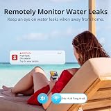 SwitchBot WiFi Water Sensor 3Pack No Hub Required 100dB IP67 1m Probe view 3