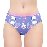 Littleforbig Women's Ladies Soft Silky Underwear Comfortable Hipster Briefs Babydoll Little Fantasy 'Oopsie' Potty Pants
